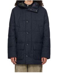 Barbour - Twill Cotton Down Jacket - Lyst
