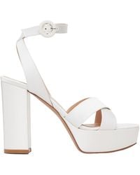 Gianvito Rossi - Sabrina Cross-Strap High-Heeled Sandals - Lyst