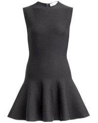 Alaïa - Rib-Knit Mini Dress - Lyst