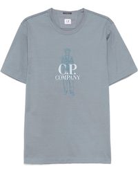 C.P. Company - British Sailor-Embroidery T-Shirt - Lyst