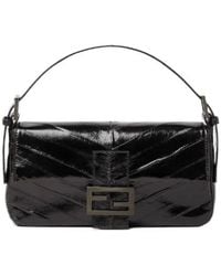 Fendi - Baguette Leather Tote Bag - Lyst