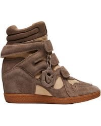Steve Madden - Mavis Taupe Suede - Lyst