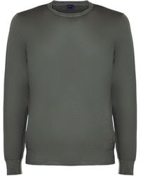 Fedeli - Long-Sleeved Crewneck Jumper - Lyst