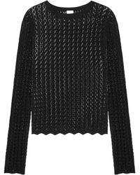 Saint Laurent - Viscose Top - Lyst