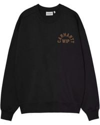 Carhartt - Logo Crewneck Sweatshirt - Lyst