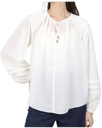 Isabel Marant - Lamaya Crepe Blouse - Lyst