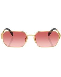 Prada - Eyewear Rectangular Frame Sunglasses - Lyst
