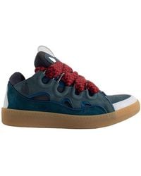 Lanvin - Curb Low-Top Sneakers - Lyst