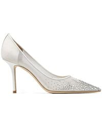 Jimmy Choo - Love 85 Embellished Pumps - Lyst