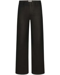 FRAME - Le Slim Palazzo Modernist Pocket Leather - Lyst
