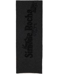 Simone Rocha - Logo-Embellished Wool Scarf - Lyst