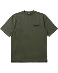 DSquared² - Logo Embroidered Crewneck T-Shirt - Lyst