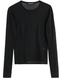 Our Legacy - Super Slim Long-Sleeve Knitted Top - Lyst