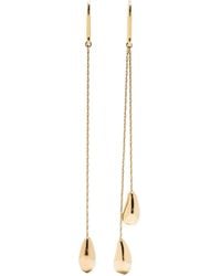 Isabel Marant - Isabel Maran Shiny Day Asymmetric Drop Earrings - Lyst