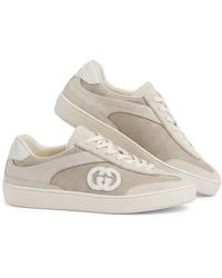 Gucci - Interlocking G Low-Top Trainers - Lyst