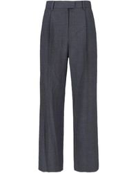 Low Classic - Pleated Tailored Trousers - Lyst