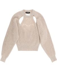Isabel Marant - Palma Cashmere Open Back Sweater - Lyst