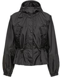 Moncler - Imaginaire Canvas Short Parka - Lyst