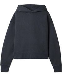 SLVRLAKE Denim - Cotton-Jersey Hoodie - Lyst