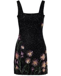 STAUD - Le Sable Beaded Minidress - Lyst