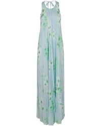 Pinko - Floral-Print Maxi Dress - Lyst