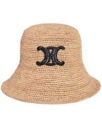 Celine - Triomphe Bucket Hat - Lyst