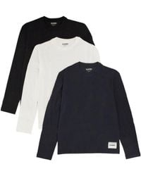 Jil Sander - Pack-Of-Three Long-Sleeved T-Shirt - Lyst