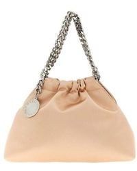 Stella McCartney - Logo Plaque Chained Tote Bag - Lyst