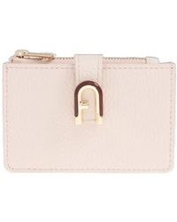 Furla - Idea Logo Plaque Card Case - Lyst