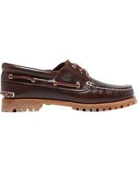 Timberland - Noreen 3-Eye Lug Handsewn Boat Shoes - Lyst