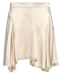 Isabel Marant - Fashion Solid Color Satin A-Line Skirt - Lyst