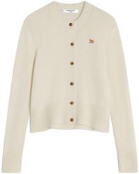 Maison Kitsuné - Maison Kitsuné Baby Fox Fitted Cardigan - Lyst
