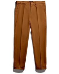 Fay - Belt-Loop Casual Pants - Lyst