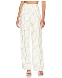 Anine Bing - Chain Link-Print Trousers - Lyst