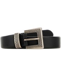 Prada - Engraved Buckle Belt - Lyst