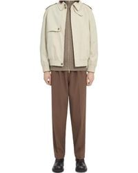 MM6 by Maison Margiela - Cotton Twill Jacket - Lyst