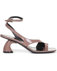 Dries Van Noten - Square Toe High Heel Sandals - Lyst