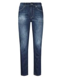 Dondup - Mid-Rise Stonewashed Skinny Jeans - Lyst