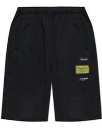MM6 by Maison Margiela - Logo Patch Shorts - Lyst