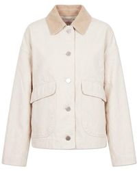 Rag & Bone - Cotton Twill Natalia Shacket - Lyst