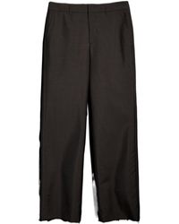 Gucci - Pinstripe Wool Mohair Pants - Lyst