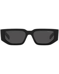 Prada - Eyewear Rectangular-Frame Sunglasses - Lyst