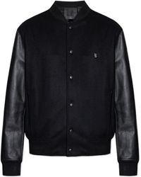Givenchy - 4G Plaque Bomber Jacket - Lyst