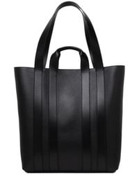 Lanvin - Ballade North South Logo Embossed Tote Bag - Lyst