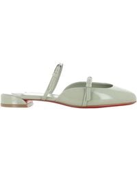Christian Louboutin - Jane Nina Flat Mules - Lyst