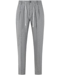 Eleventy - Drawstring Casual Pants - Lyst