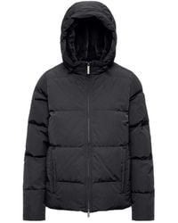 K-Way - Hooded Puffer Down Jacket - Lyst
