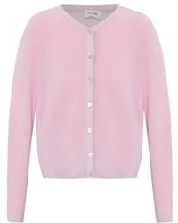 American Vintage - Vito Crew Neck Cardigan - Lyst