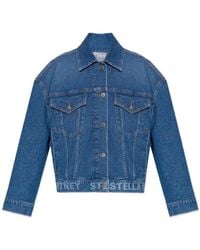 Stella McCartney - Logo Oversized Jacket - Lyst