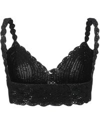 Dolce & Gabbana - Sleeveless Knit Cropped Top - Lyst